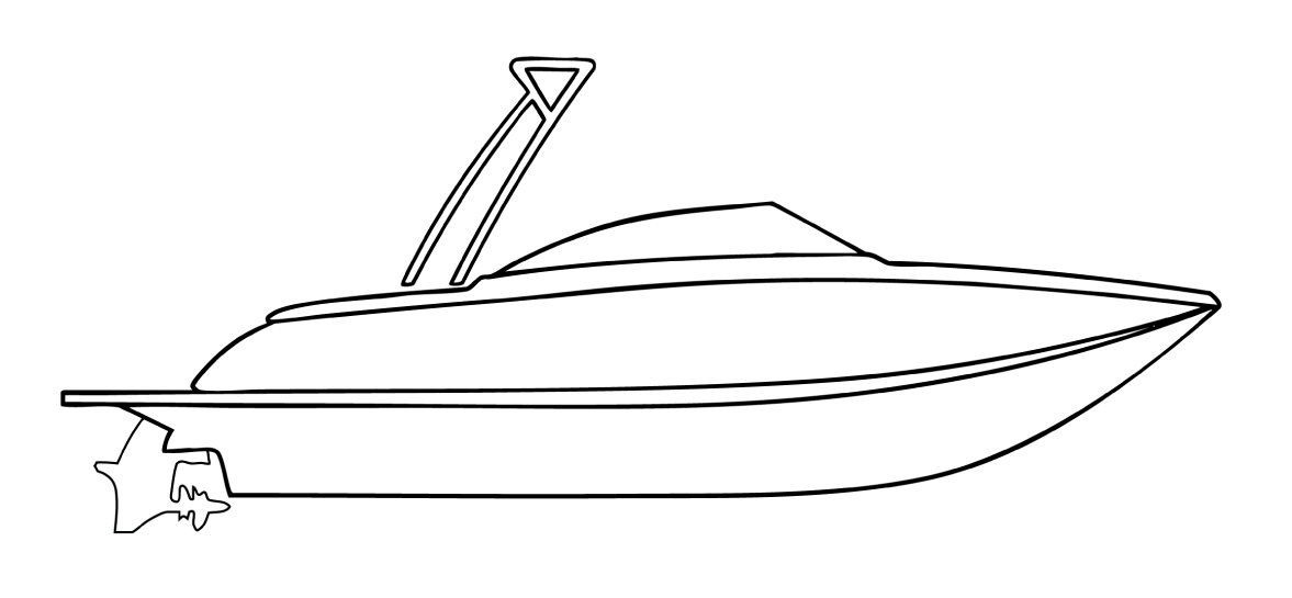 Silueta de Classer 246 SURF